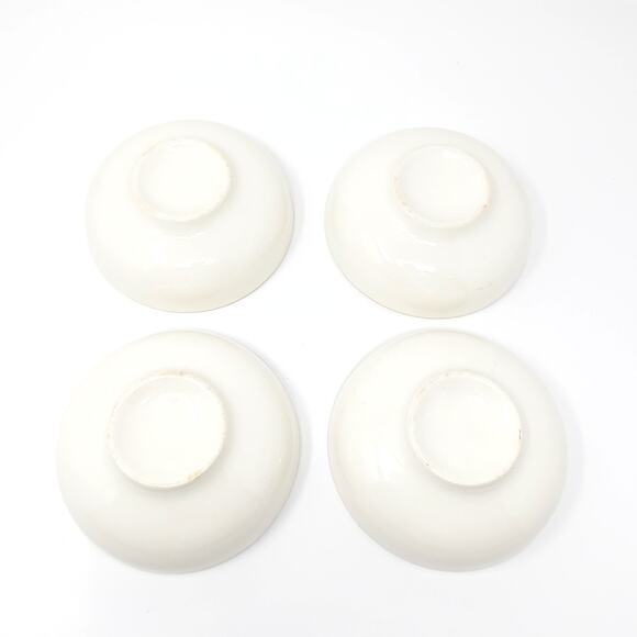 Rhythm By Homer Laughlin Wisteria 5.5" Small Bowls RY-307 Set Of 4 Great Condit - Picture 5 of 5